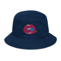 Brain Candy Denim Bucket Hat