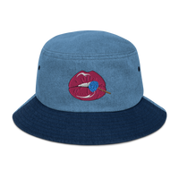 Brain Candy Denim Bucket Hat