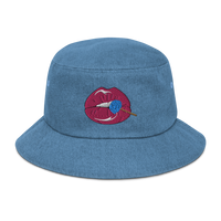 Brain Candy Denim Bucket Hat