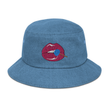 Brain Candy Denim Bucket Hat