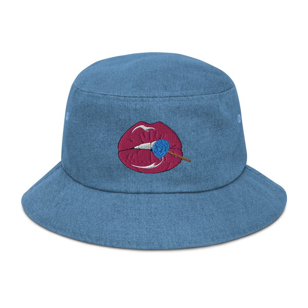 Brain Candy Denim Bucket Hat