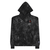 Brain Candy x Champion Tie-Dye Hoodie (Black Heart)